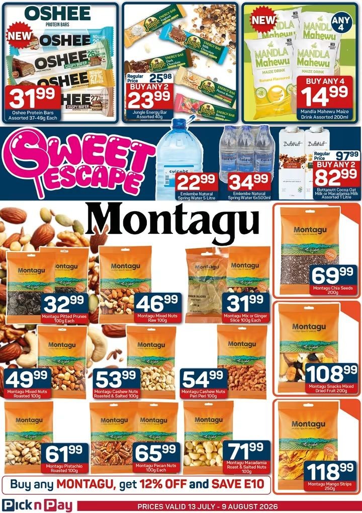 Pick N Pay Eswatini catalogue poster