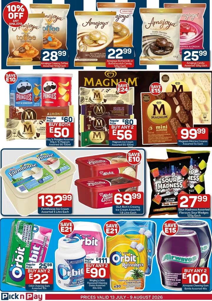 Pick N Pay Eswatini catalogue poster