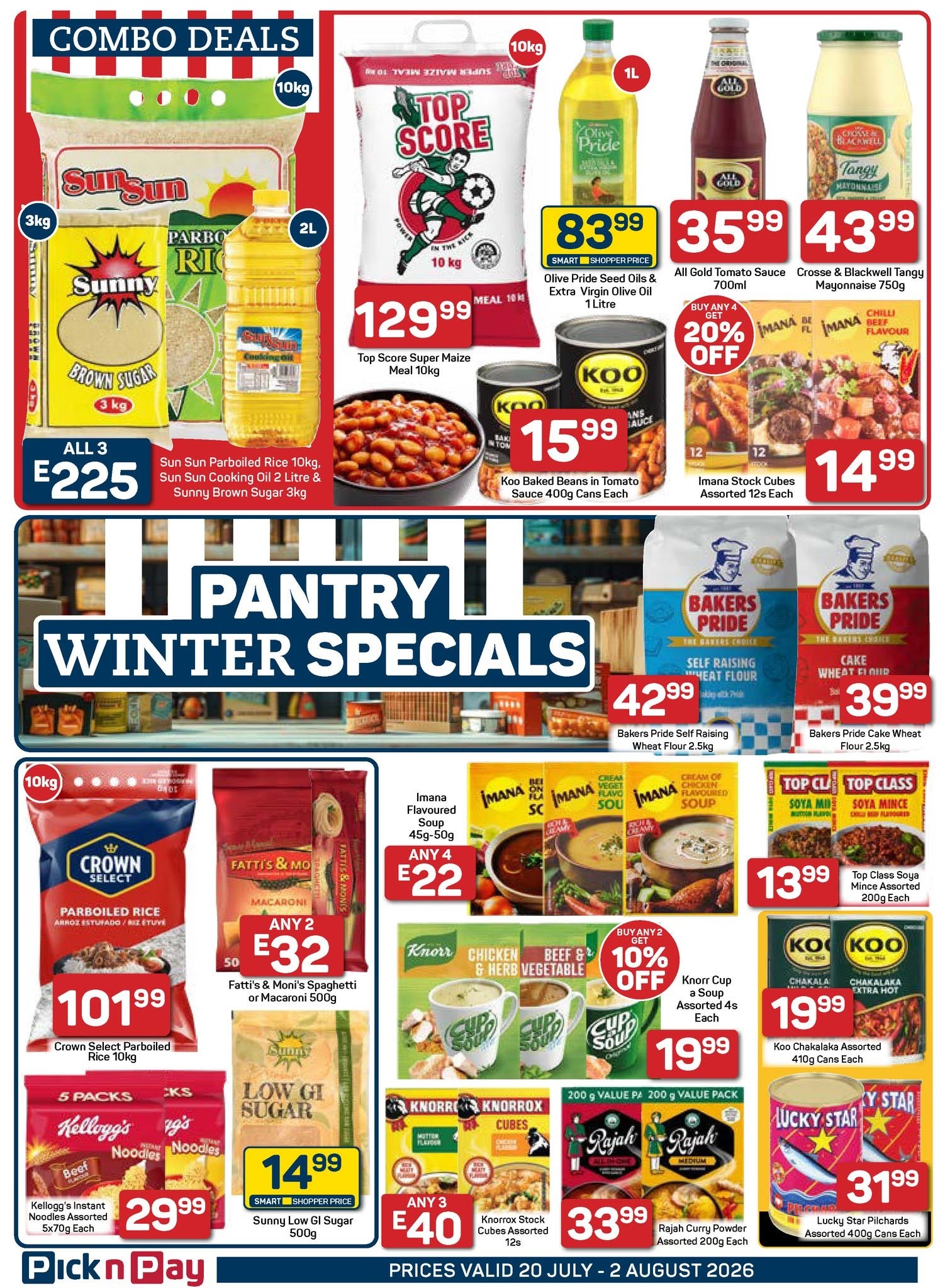 Pick N Pay Eswatini catalogue poster