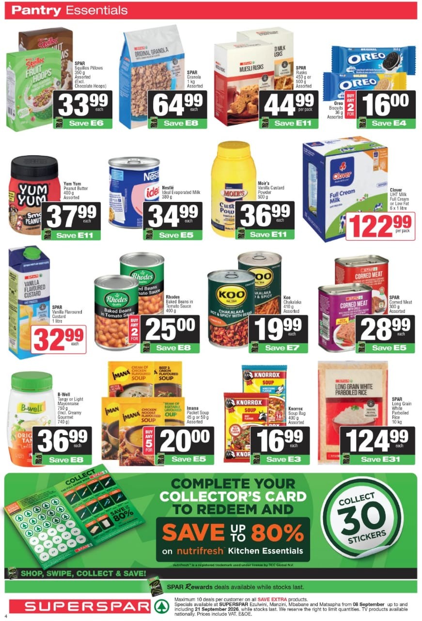 Spar Eswatini catalogue
