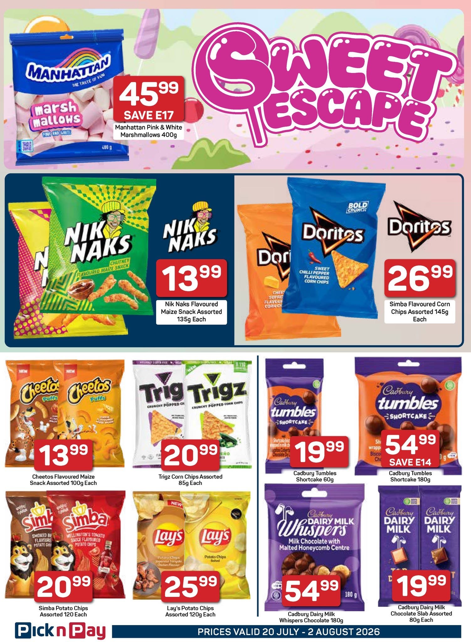 Pick N Pay Eswatini catalogue poster