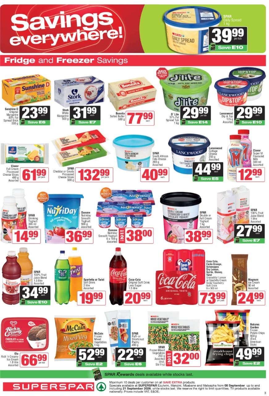 Spar Eswatini catalogue