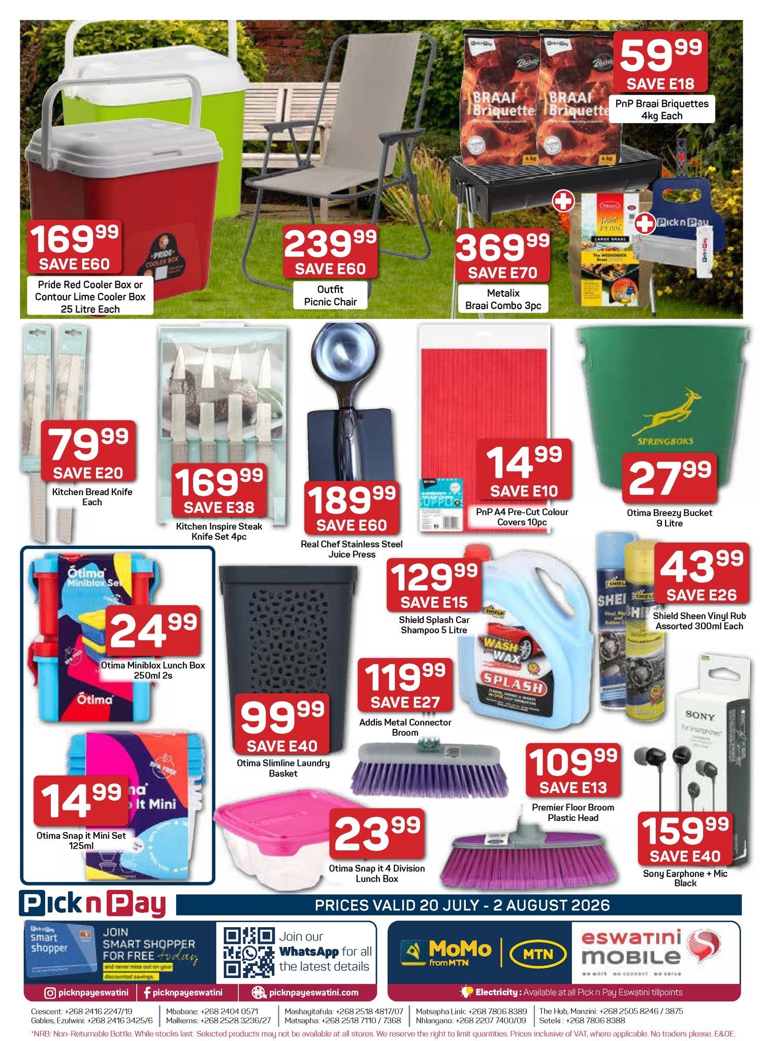 Pick N Pay Eswatini catalogue poster