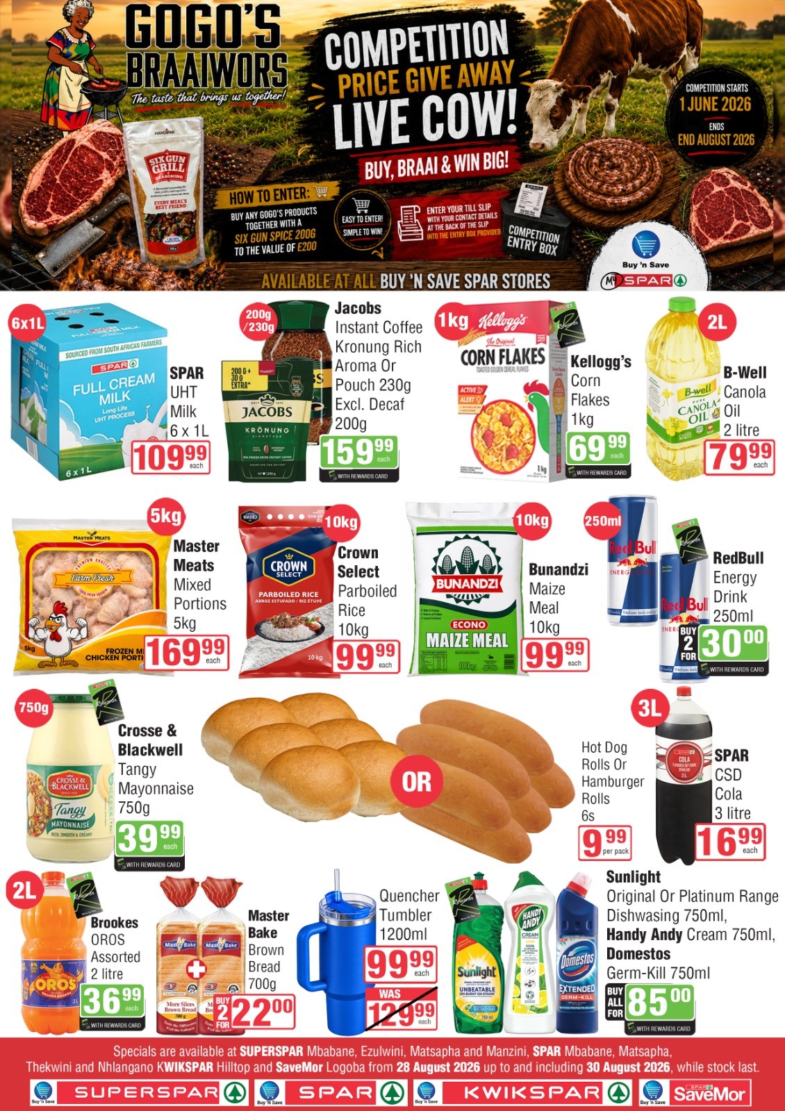 Spar Eswatini catalogue poster