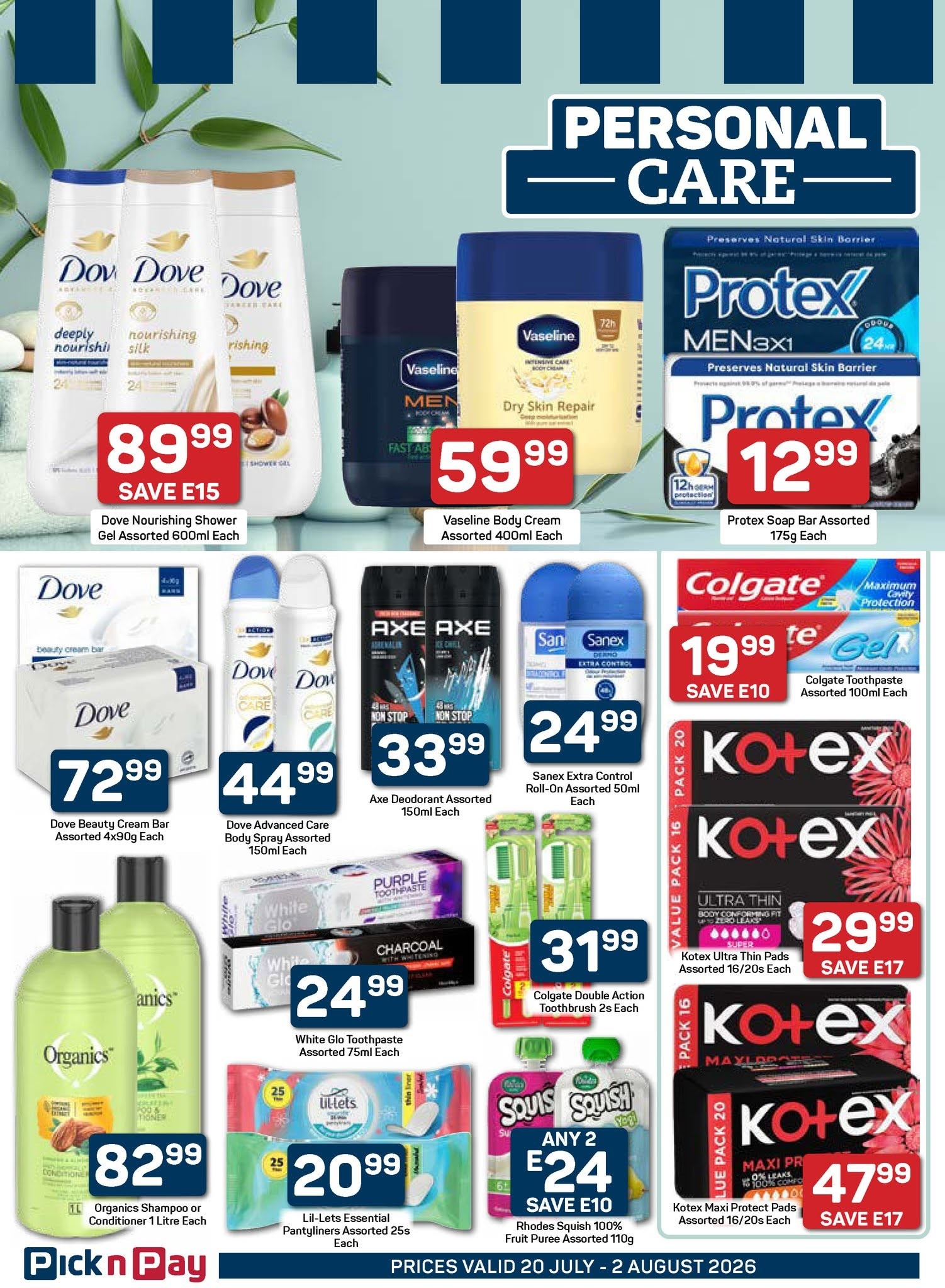 Pick N Pay Eswatini catalogue poster