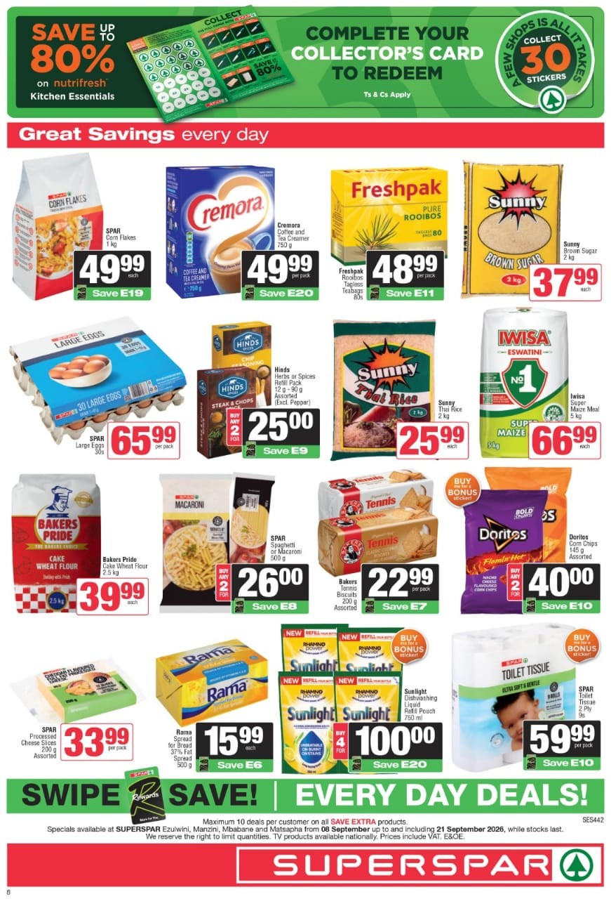 Spar Eswatini catalogue poster