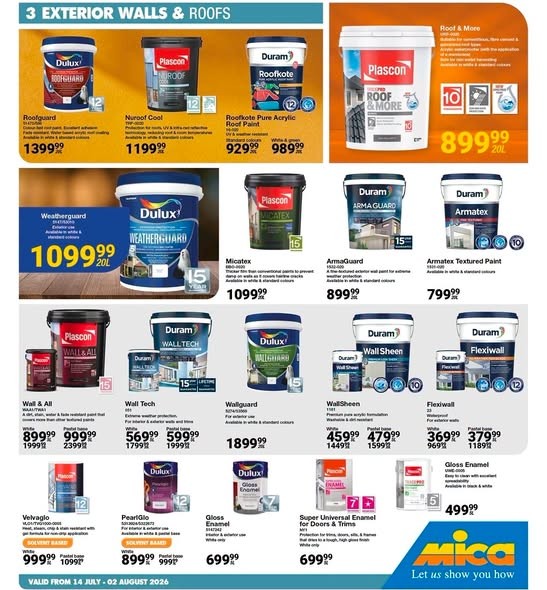 Matsapha Mega Mica catalogue poster